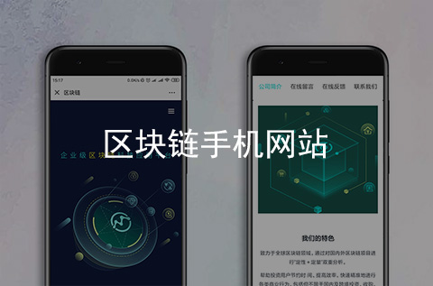 區(qū)塊鏈?zhǔn)謾C(jī)網(wǎng)站制作案例